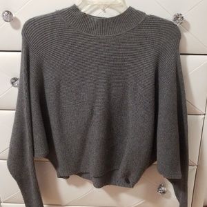 Cropped zara turtleneck sweater